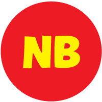 NB in circle.